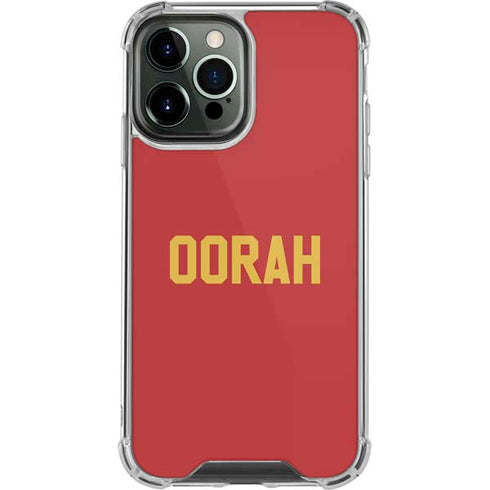 Oorah Military iPhone 14 Pro Max Clear Case
