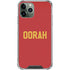 Oorah Military iPhone 11 Pro Max Clear Case
