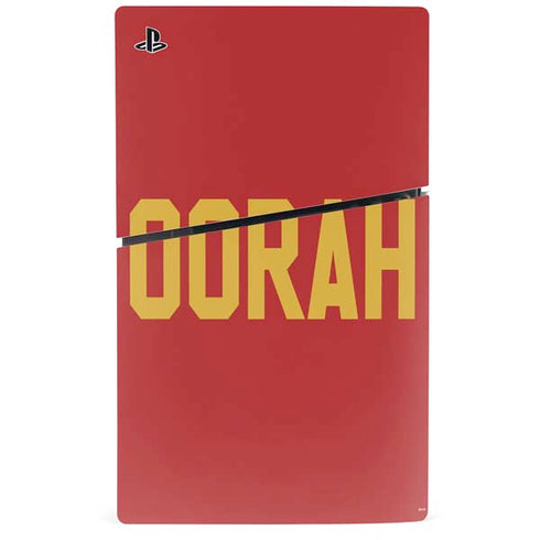 Oorah Military PS5 Slim Disk Console Skin