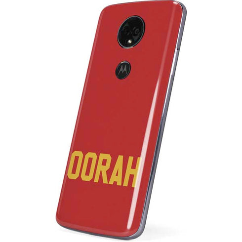 Oorah Military Moto E5 Plus Skin
