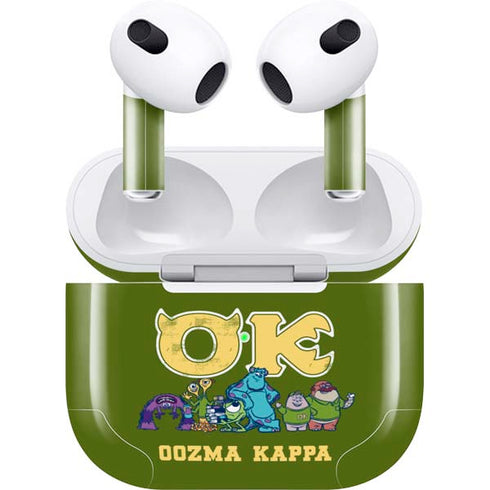 Disney Monsters University Oozma Kappa Apple AirPods (3rd Gen 2021) Skin