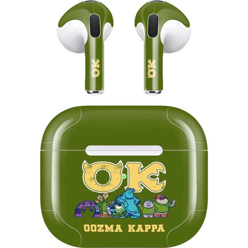 Disney Monsters University Oozma Kappa Apple AirPods (3rd Gen 2021) Skin