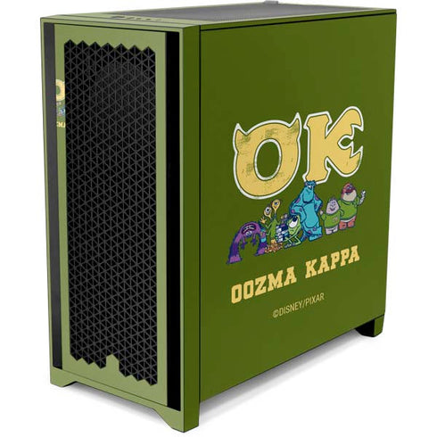 Disney Monsters University Oozma Kappa Corsair 4000D Tempered Glass Mid-Tower ATX Case Skin