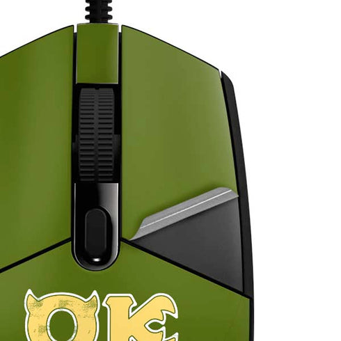 Disney Monsters University Oozma Kappa G203 Prodigy RGB Wired Gaming Mouse Skin
