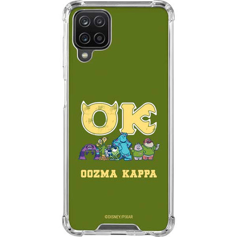 Disney Monsters University Oozma Kappa Galaxy A12 Clear Case