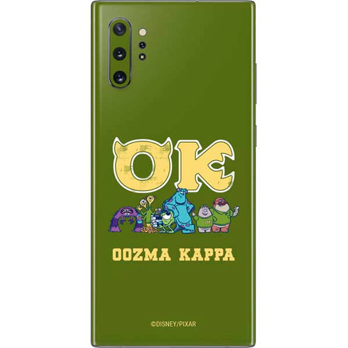 Disney Monsters University Oozma Kappa Galaxy Note 10 Plus Skin