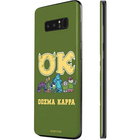 Disney Monsters University Oozma Kappa Galaxy Note 8 Skin