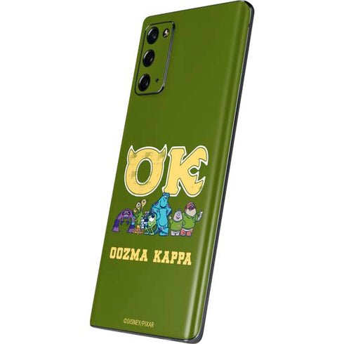 Disney Monsters University Oozma Kappa Galaxy Note20 5G Skin