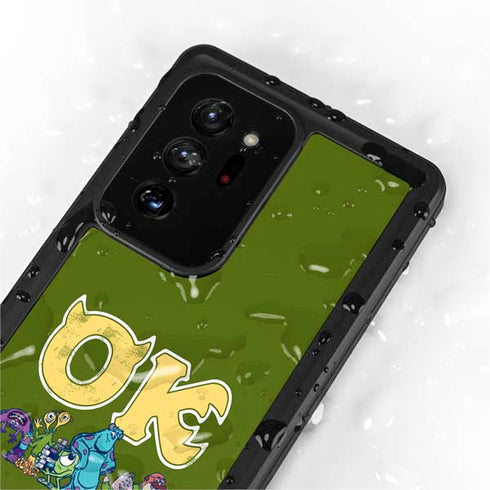 Disney Monsters University Oozma Kappa Galaxy Note20 Ultra 5G Waterproof Case