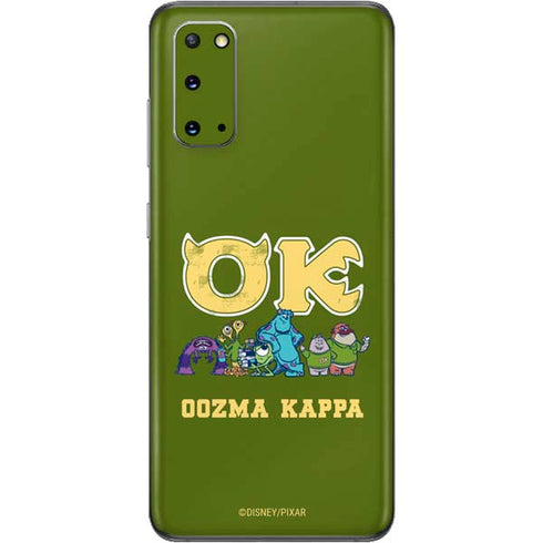 Disney Monsters University Oozma Kappa Galaxy S20 Skin