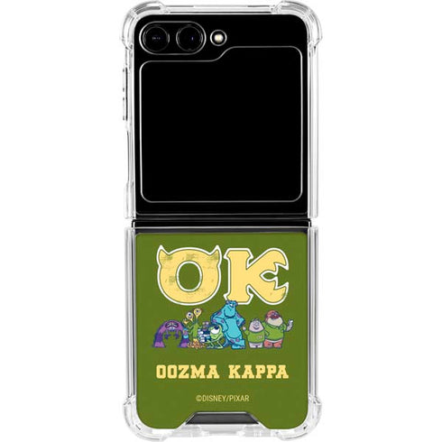 Disney Monsters University Oozma Kappa Galaxy Z Flip5 5G Clear Case