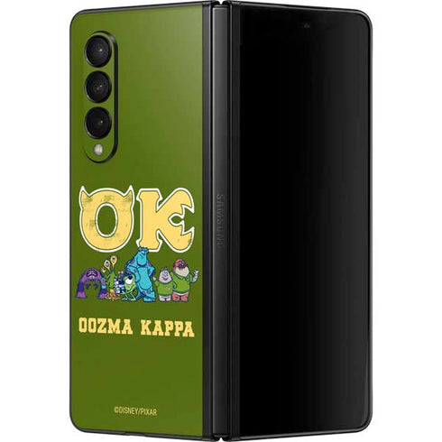 Disney Monsters University Oozma Kappa Galaxy Z Fold3 5G Skin