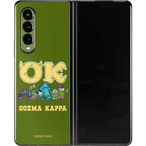 Disney Monsters University Oozma Kappa Galaxy Z Fold3 5G Skin