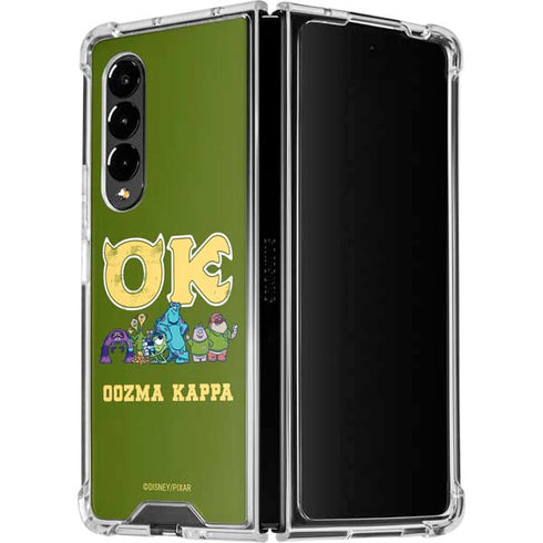 Disney Monsters University Oozma Kappa Galaxy Z Fold4 5G Clear Case