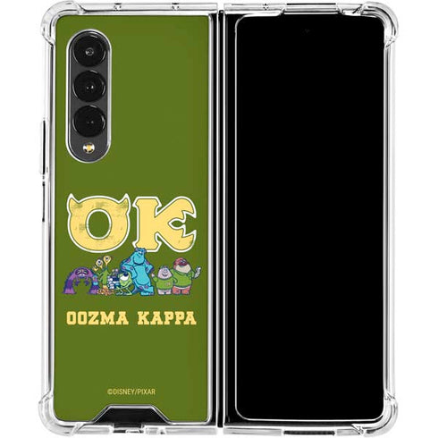 Disney Monsters University Oozma Kappa Galaxy Z Fold4 5G Clear Case