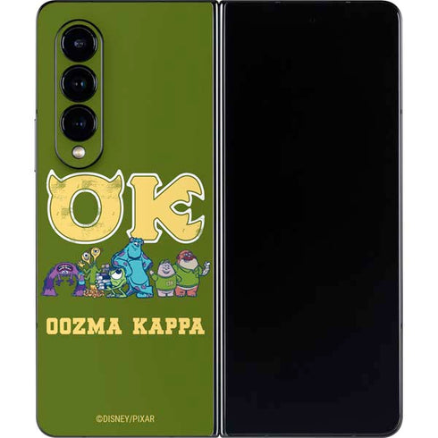 Disney Monsters University Oozma Kappa Galaxy Z Fold4 5G Skin