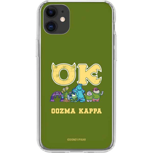Disney Monsters University Oozma Kappa iPhone 11 Clear Case