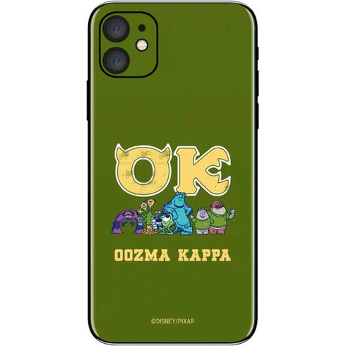 Disney Monsters University Oozma Kappa iPhone 11 Skin