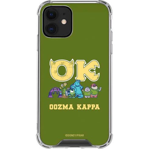 Disney Monsters University Oozma Kappa iPhone 12 Clear Case