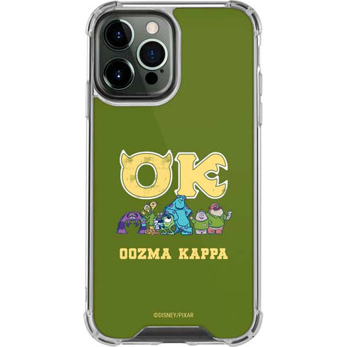 Disney Monsters University Oozma Kappa iPhone 13 Pro Max Clear Case