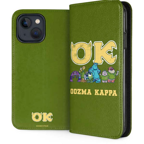 Disney Monsters University Oozma Kappa iPhone 14 Plus Folio Case
