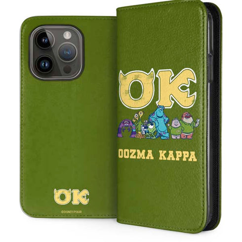 Disney Monsters University Oozma Kappa iPhone 14 Pro Folio Case