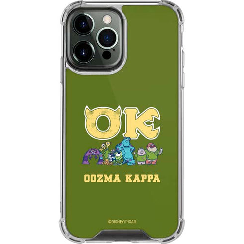 Disney Monsters University Oozma Kappa iPhone 14 Pro Max Clear Case