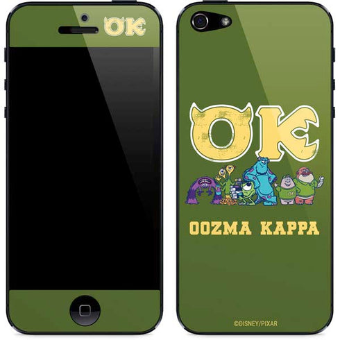 Disney Monsters University Oozma Kappa iPhone 5/5s/5SE Skin