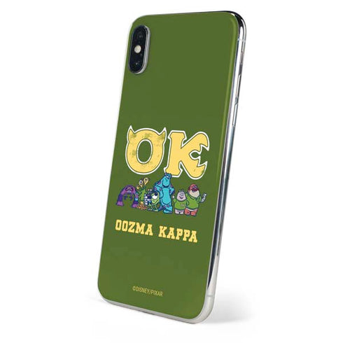 Disney Monsters University Oozma Kappa iPhone X Skin
