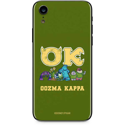 Disney Monsters University Oozma Kappa iPhone XR Skin