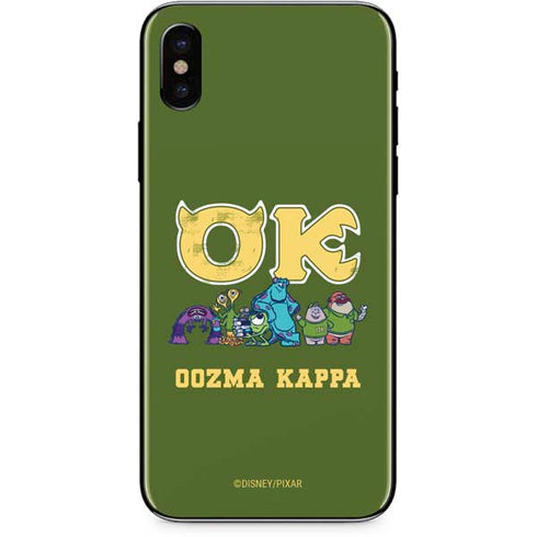 Disney Monsters University Oozma Kappa iPhone XS Max Skin
