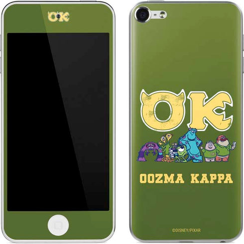 Disney Monsters University Oozma Kappa Apple iPod Skin