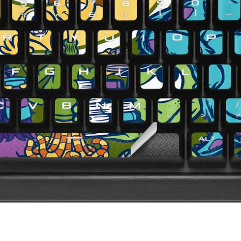 Disney Monsters University Oozma Kappa K95 RGB PLATINUM Mechanical Gaming Keyboard Skin
