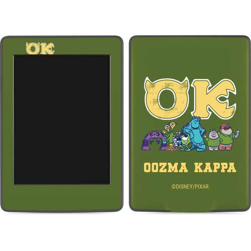 Disney Monsters University Oozma Kappa Amazon Kindle Skin