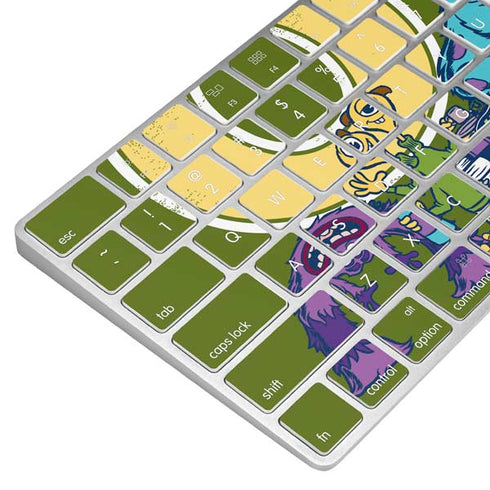 Disney Monsters University Oozma Kappa Magic Keyboard Skin