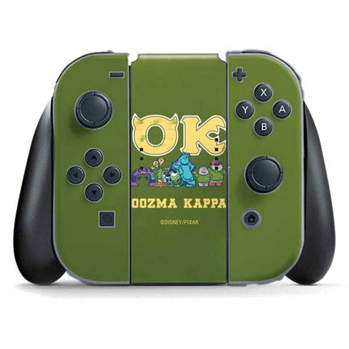 Disney Monsters University Oozma Kappa Nintendo Switch (2017-2021) Joy-Con Controller Skin
