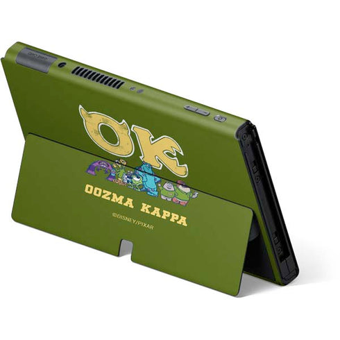 Disney Monsters University Oozma Kappa Nintendo Switch OLED (2021) Skin