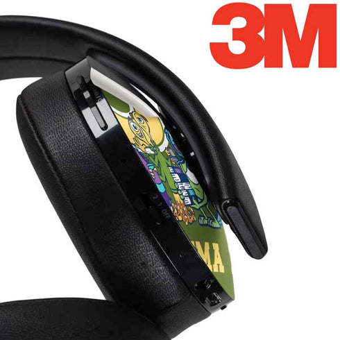 Disney Monsters University Oozma Kappa PlayStation 4 Gold Wireless Headset Skin
