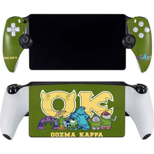 Disney Monsters University Oozma Kappa PlayStation Portal Remote Player Skin
