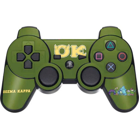 Disney Monsters University Oozma Kappa PS3 Dual Shock wireless controller Skin