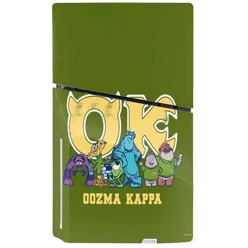 Disney Monsters University Oozma Kappa PS5 Slim Disk Bundle Skin
