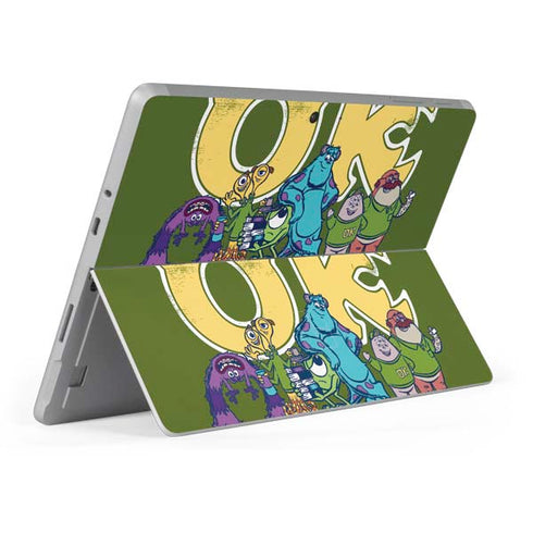Disney Monsters University Oozma Kappa Surface Go Skin