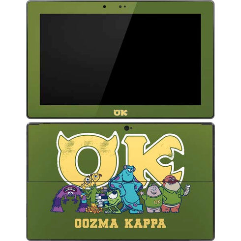 Disney Monsters University Oozma Kappa Surface Pro Tablet Skin