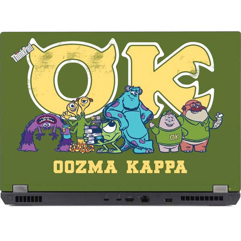 Disney Monsters University Oozma Kappa Lenovo ThinkPad Skin