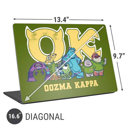 Disney Monsters University Oozma Kappa Universal Laptop 16.6in (13.4 x 9.7in) Skin