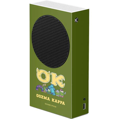 Disney Monsters University Oozma Kappa Xbox Series S Console Skin