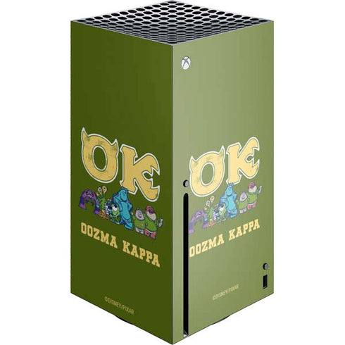 Disney Monsters University Oozma Kappa Xbox Series X Console Skin