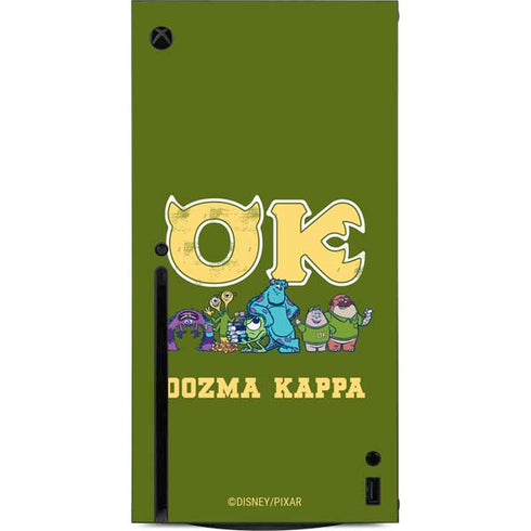 Disney Monsters University Oozma Kappa Xbox Series X Console Skin