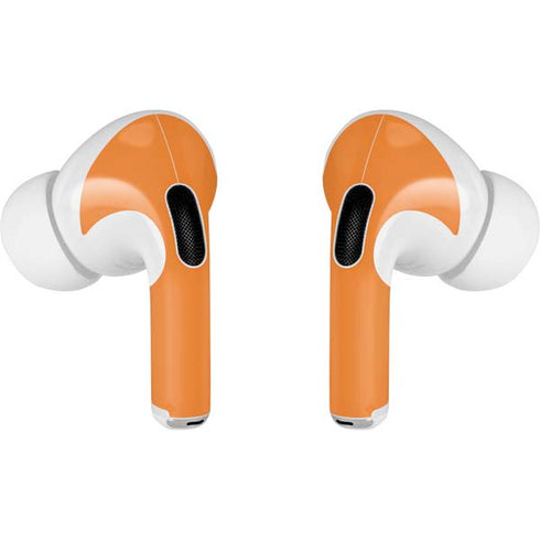 Orange Solid AirPods Pro 2nd Gen Skin