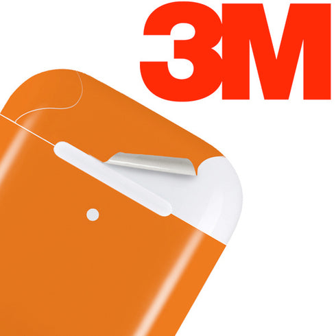 Orange Solid Apple AirPods 2 Skin